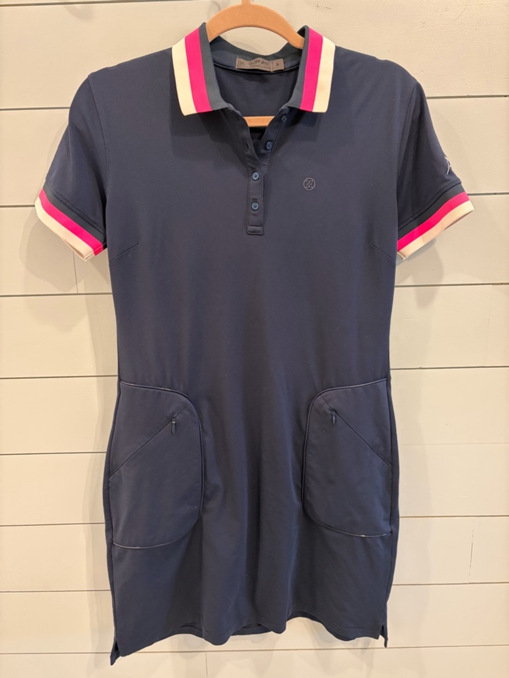G/Fore Polo Dress Twilight Short Sleeve Womens Small